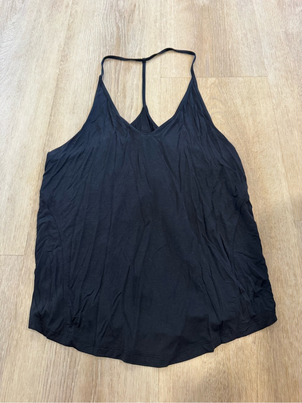 lululemon athletica Black Strappy Racerback Tank